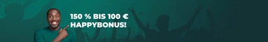 HAPPYBET-Banner für den Sportwettenstart